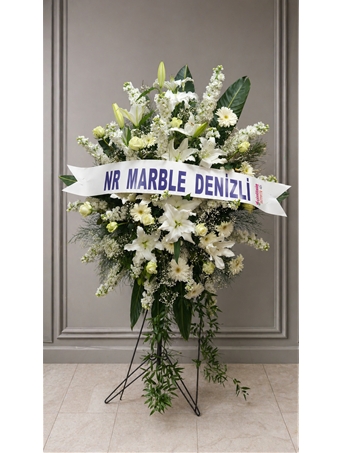 Beyaz Ferforje Aranjman