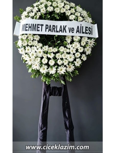 XL Beyaz Cenaze Çelengi 