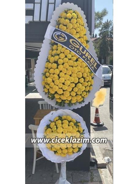 Çiftli Gelin Duvağı Çelenk