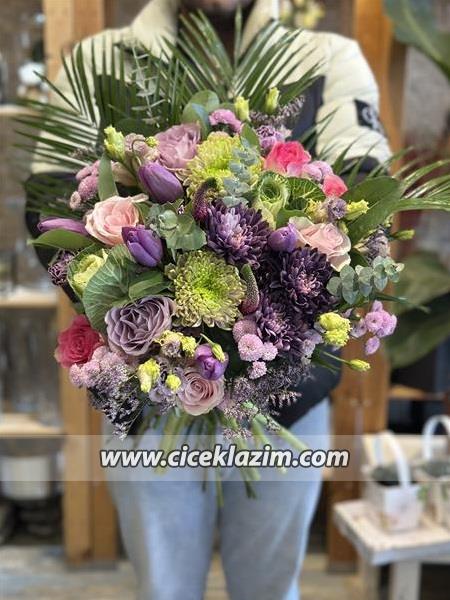İthal Çiçek Buketi 5