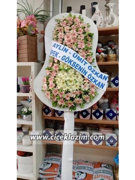 Pembe Gelin Duvağı Çelenk