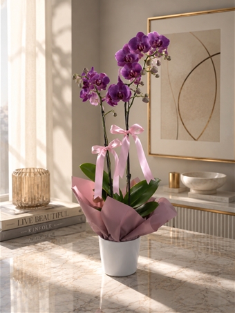 Phalaenopsis Queen Violet